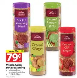 Lidl Vitasia Asian style seasoning offer