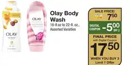 The Fresh Grocer Body Wash offer