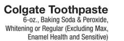 The Fresh Grocer Toothpaste offer
