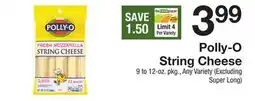 The Fresh Grocer String Cheese offer