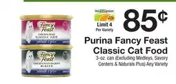 The Fresh Grocer Fancy Feast Classic Cat Food offer