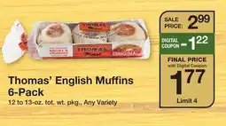 The Fresh Grocer English Muffins 6-Pack offer