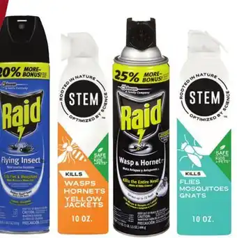 Ace Hardware Select Raid or STEM Insect Killers offer