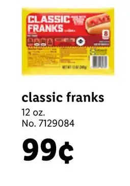 Lidl classic franks offer