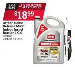 Ace Hardware Ortho Home Defense Max Indoor Insect Barrier offer