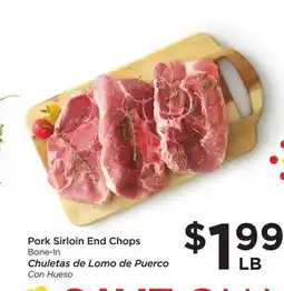 Food 4 Less Pork Sirloin End Chops offer