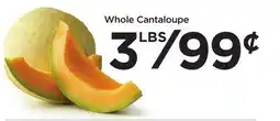 Food 4 Less Whole Cantaloupe offer