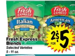 Superior Grocers Fresh Express Blends offer