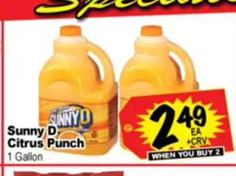 Superior Grocers Sunny D Citrus Punch offer