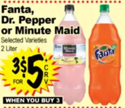 Superior Grocers Fanta, Dr. Pepper or Minute Maid offer