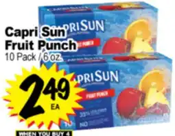 Superior Grocers Capri Sun Fruit Punch offer