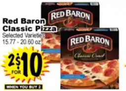Superior Grocers Red Baron Classic Pizza offer