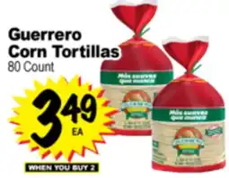 Superior Grocers Guerrero Corn Tortillas offer