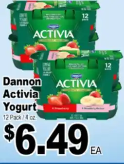 Superior Grocers Dannon Activia Yogurt offer