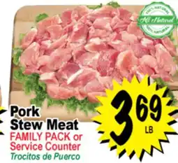 Superior Grocers Pork Stew Meat offer