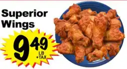 Superior Grocers Superior Wings offer