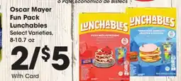 Ralphs Oscar Mayer Fun Pack Lunchables offer