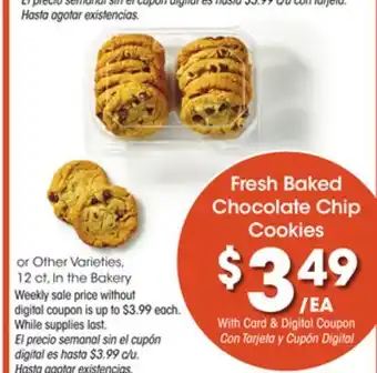 Ralphs Fresh Baked Chocolate Chip Cookies offer