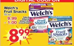 Superior Grocers Welch's Fruit Snacks offer