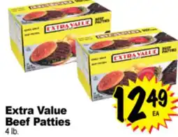 Superior Grocers Extra Value Beef Patties offer