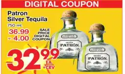 Superior Grocers Patron Silver Tequila offer