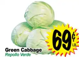 Superior Grocers Green Cabbage offer