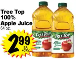 Superior Grocers Tree Top 100% Apple Juice offer