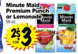 Superior Grocers Minute Maid Premium Punch or Lemonade offer