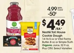 Ralphs Nestlé Toll House Cookie Dough offer