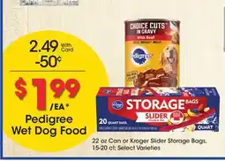 Ralphs Pedigree Wet Dog Food offer