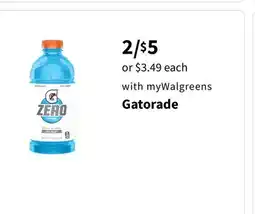 Walgreens Gatorade offer