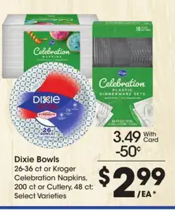 Ralphs Dixie Bowls offer