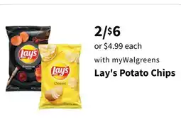 Walgreens Lay's Potato Chips offer