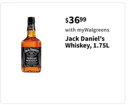 Walgreens Jack Daniel's Whiskey offer