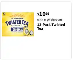 Walgreens 12-Pack Twisted Tea offer