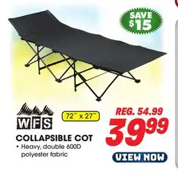 Big 5 World Famous Sports Collapsible Cot offer