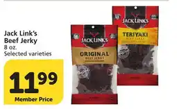 Vons Jack Link's Beef Jerky offer