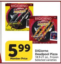 Vons DiGiorno Deadpool Pizza offer