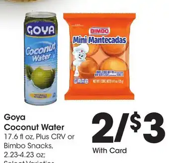Ralphs Goya Coconut Water offer