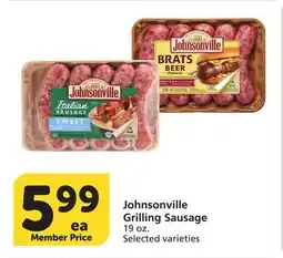 Vons Johnsonville Grilling Sausage offer