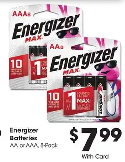 Ralphs Energizer Batteries offer