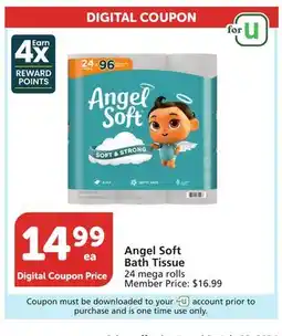 Vons Angel Soft Bath Tissue offer