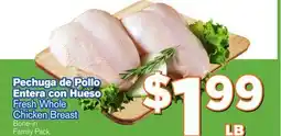 El Super Fresh Fresh Whole Chicken Breast offer