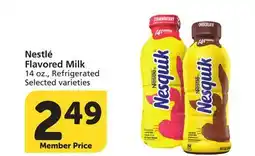 Vons Nestlé Flavored Milk offer