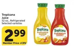 Vons Tropicana Juice offer
