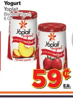 El Super Fresh Yoplait Blended Yogurt offer