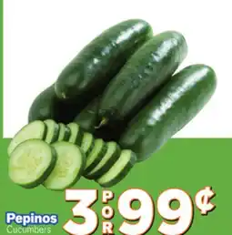 El Super Fresh Cucumbers offer
