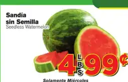 El Super Fresh Seedless Watermelon offer