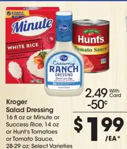 Ralphs Kroger Salad Dressing offer