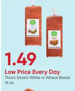 Stater Bros That's Smart! White or Wheat Bread offer